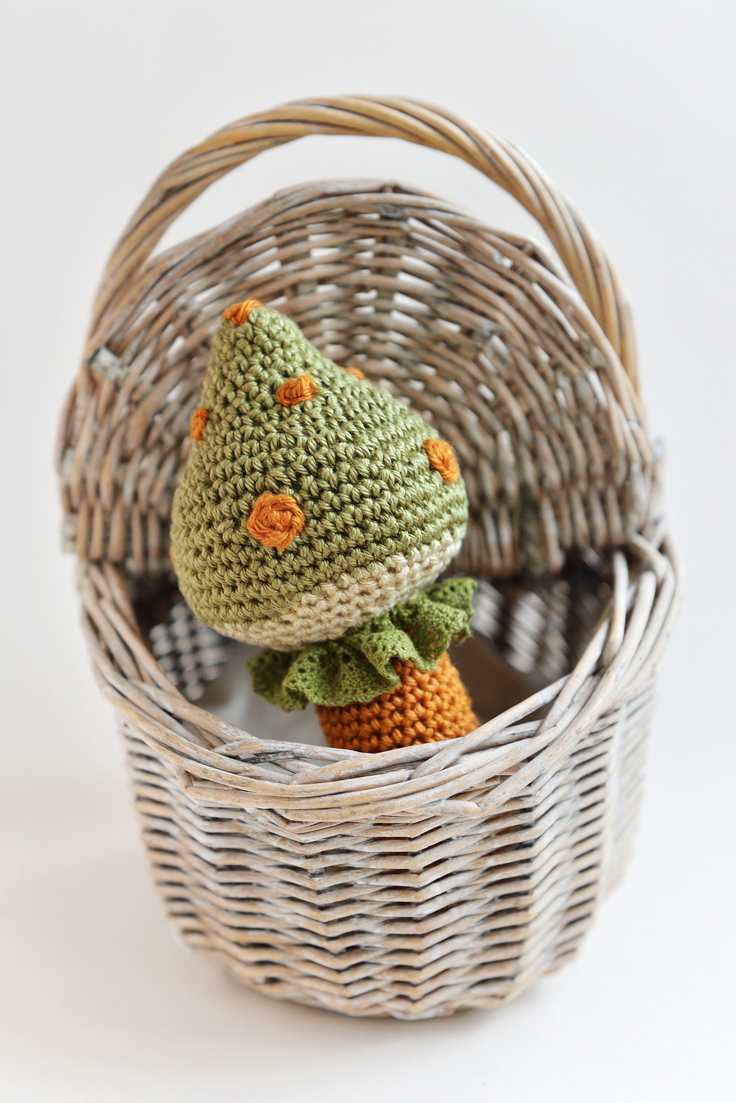 Mushroom Rattle Toy